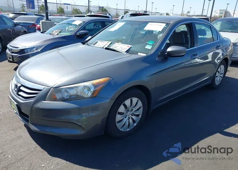 2012 Honda Accord 2.4 Lx z USA, uszkodzony, nr VIN 1HGCP2F34CA165894